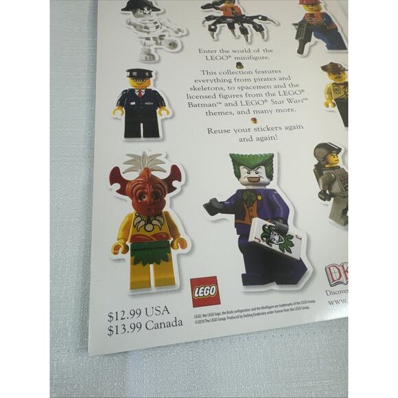 Ultimate Sticker Collections: LEGO Minifigure Ultimate Sticker‎ Collection by DK - Picture 4 of 8